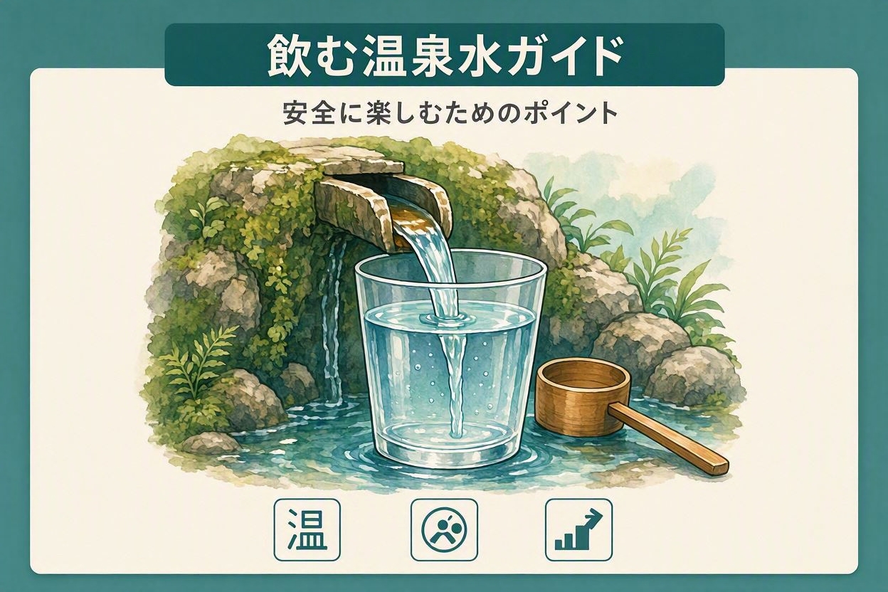 飲む温泉水ガイド